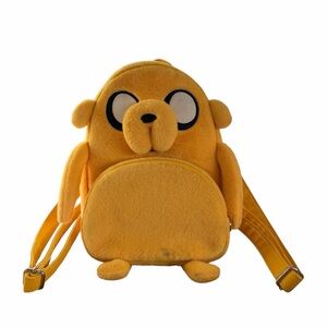 Adventure Time Jake Plush Mini Backpack Yellow Cartoon Network Bag